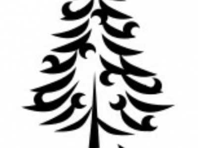 Logo christmas tree