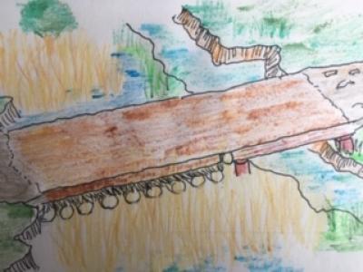 New Log Bridge